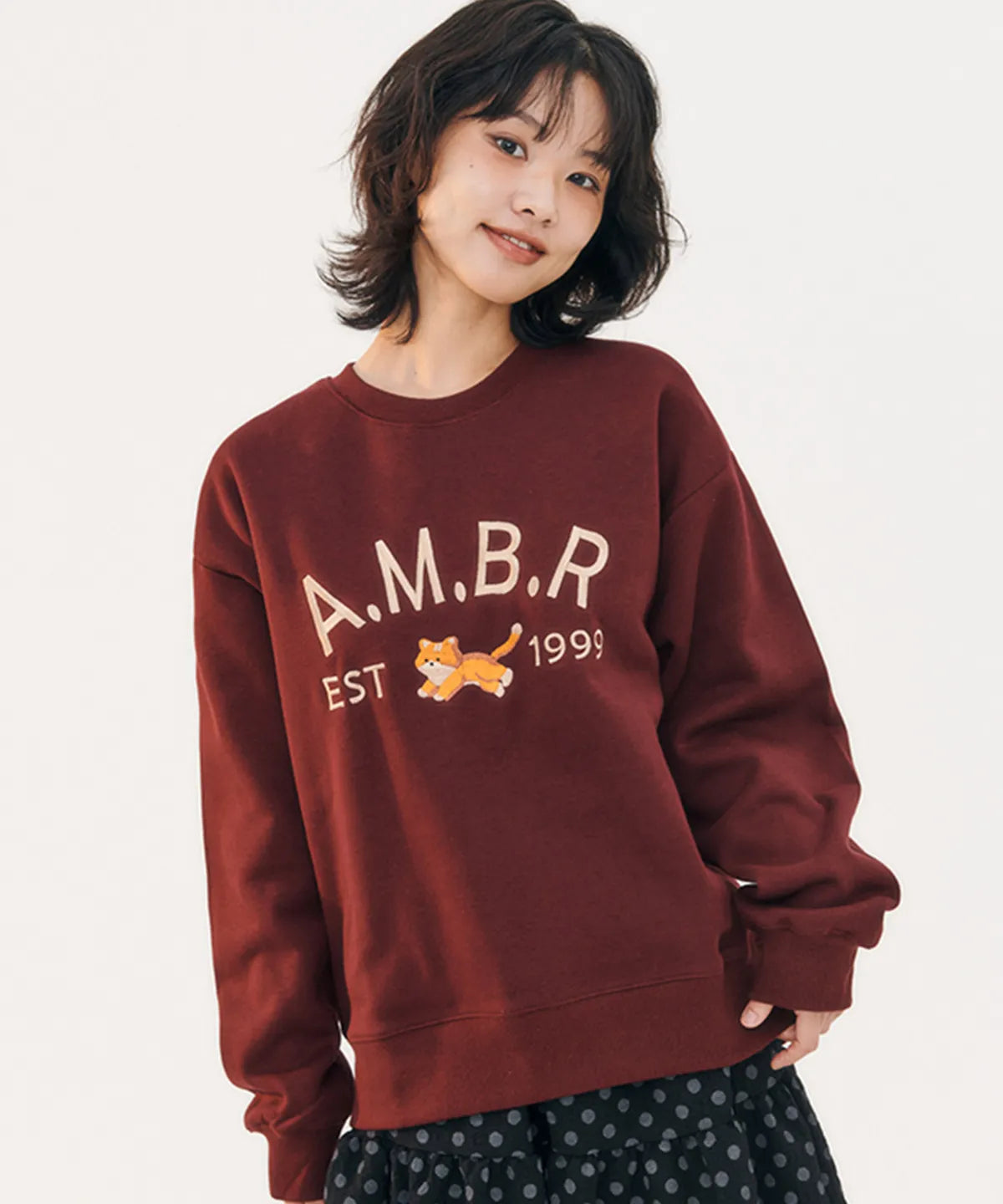 韓國 Ambler Cheese Sweatshirt【AR011】