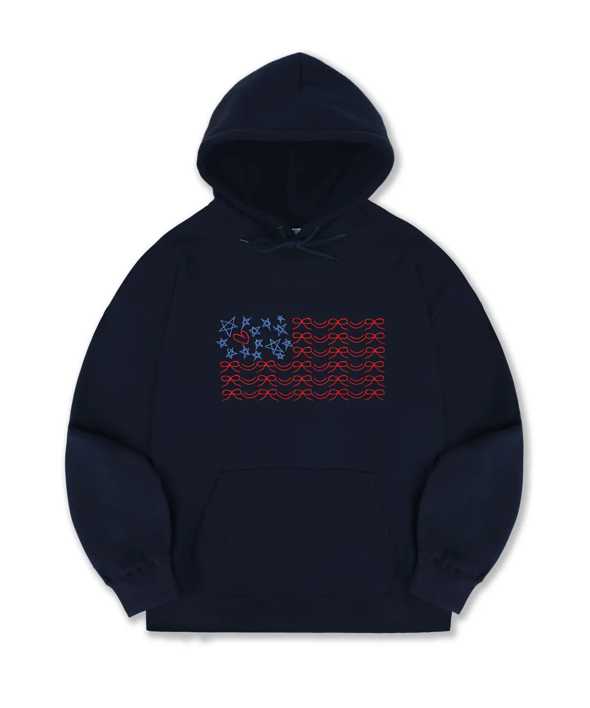 韓國 Ambler Ribbon Flag Hoodie【AR014】