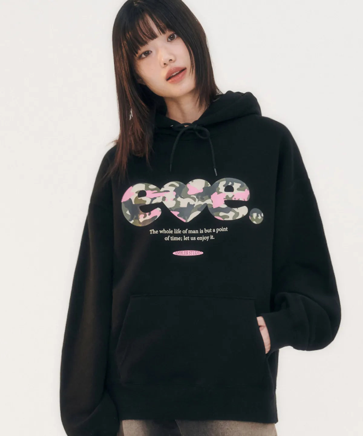 韓國 Ambler Cat Camo Hoodie【AR021】