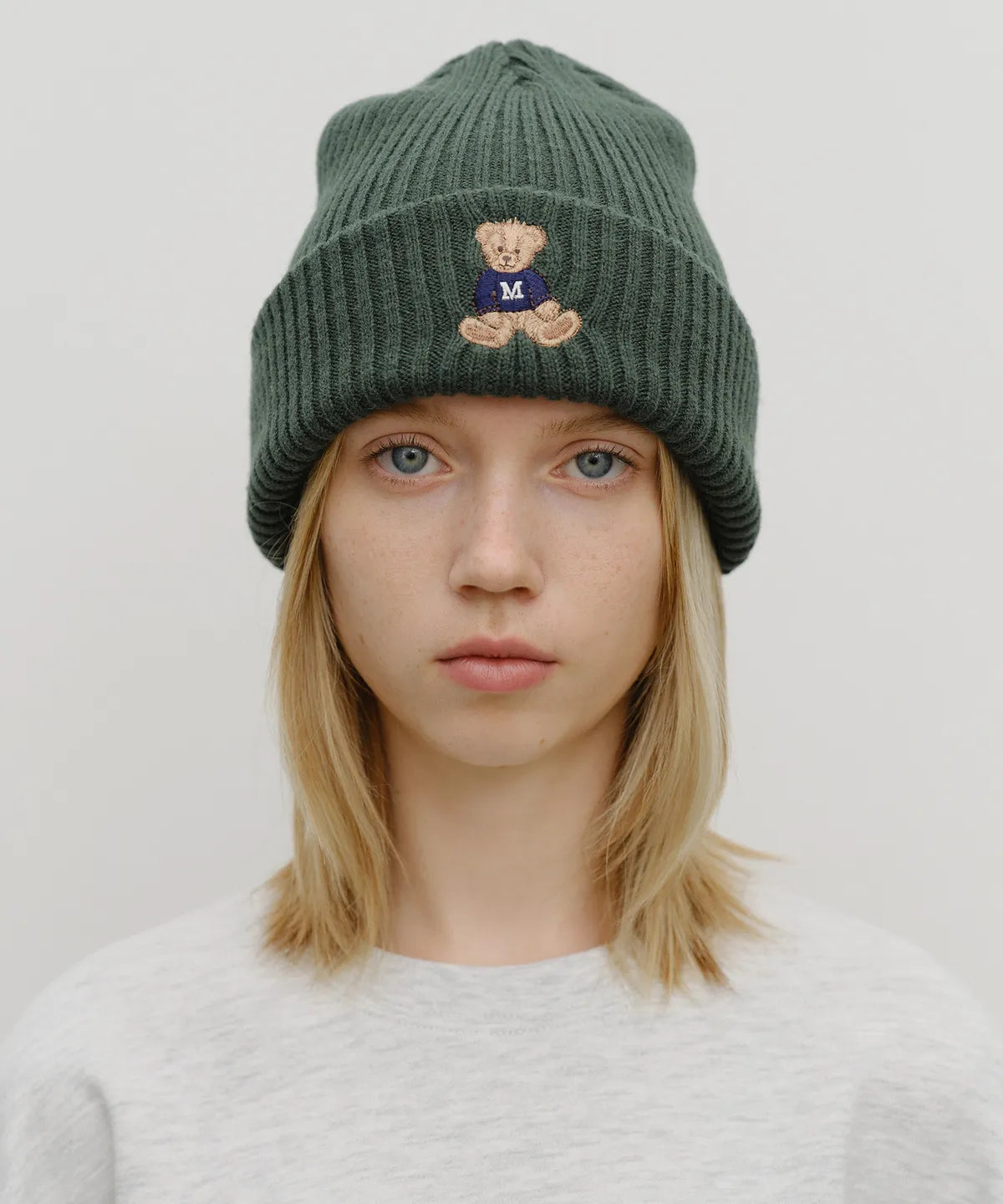 韓國 Marithe Francois Girbaud Doodle Bear Beanie【MF680】