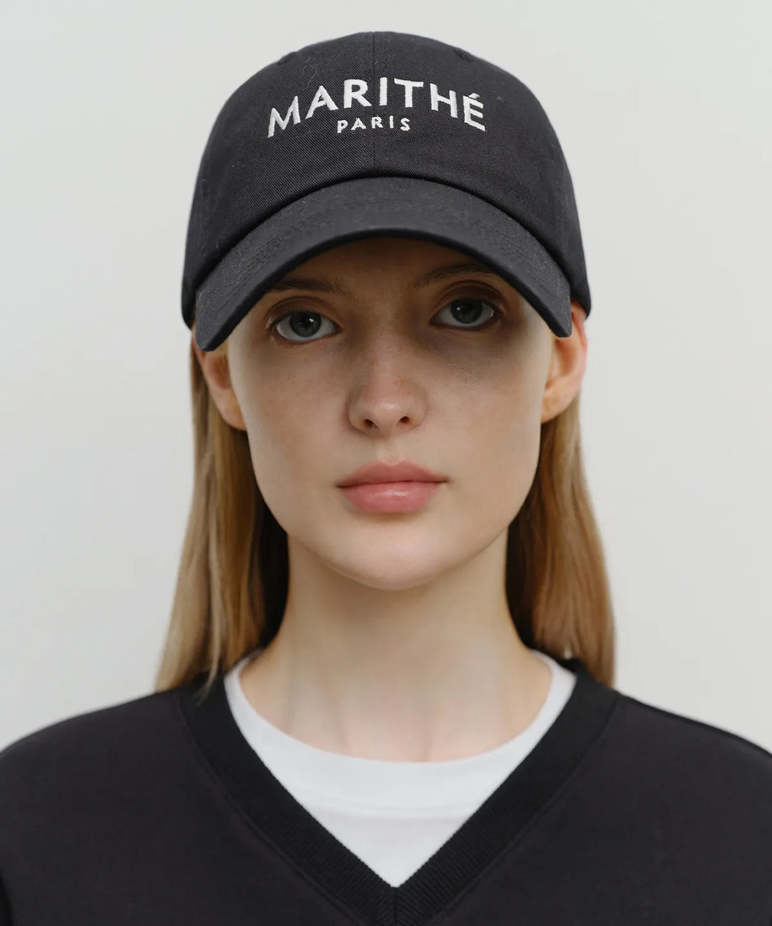韓國 Marithe Francois Girbaud Regular Logo Covered Cap【MF652】