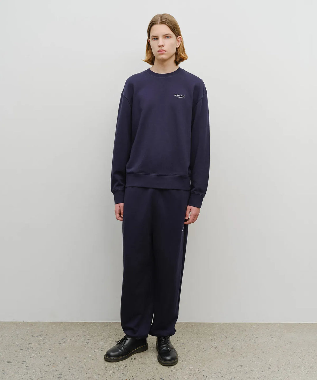 韓國 Marithe Francois Girbaud Regular Logo Sweat Set-Up【MF671】