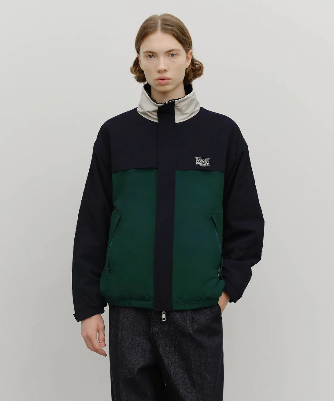 韓國 Marithe Francois Girbaud Classic Logo Reversible Sailing Jacket【MF660】