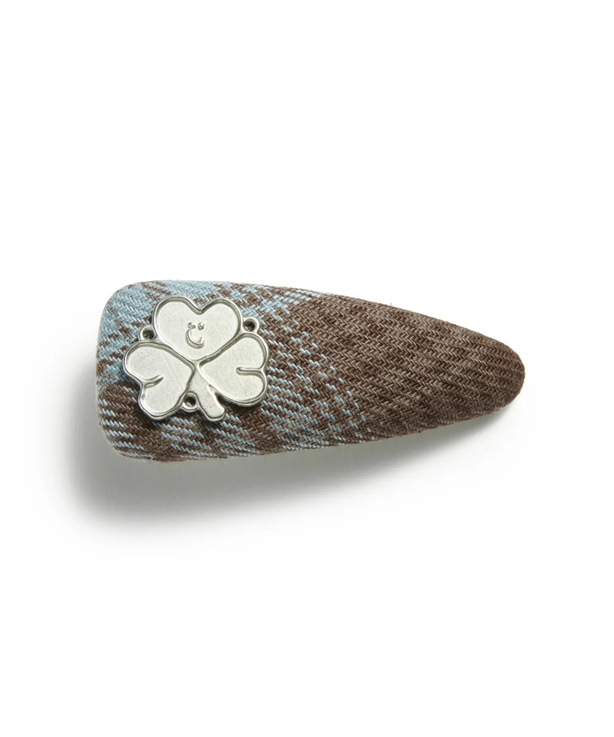 韓國 Mark Gonzales Women's Flannel Check Hairpin【MG160】