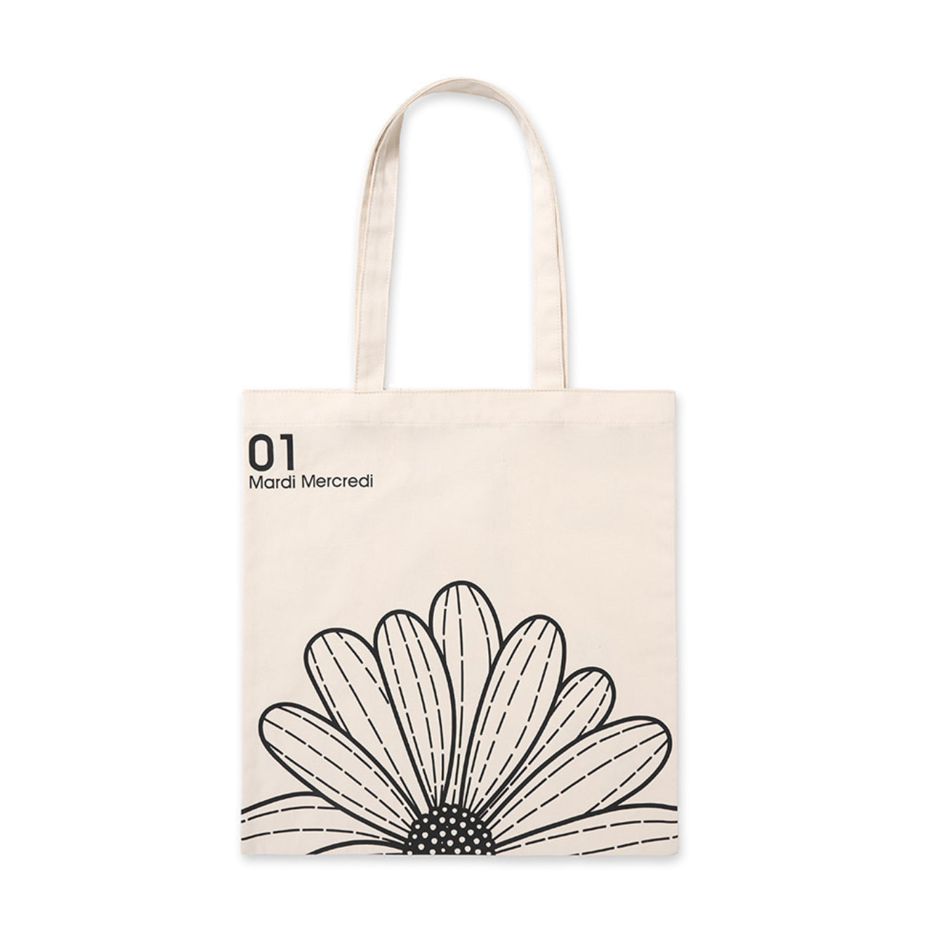 韓國 Mardi Mercredi CANVAS BAG FLOWER【MM044】