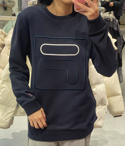 韓國 FILA F-BOX Collection F Logo Sweatshirt【FA214】