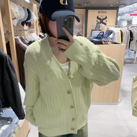 韓國 Satur (W) Faro Over Size Boucle Cardigan【SR049】