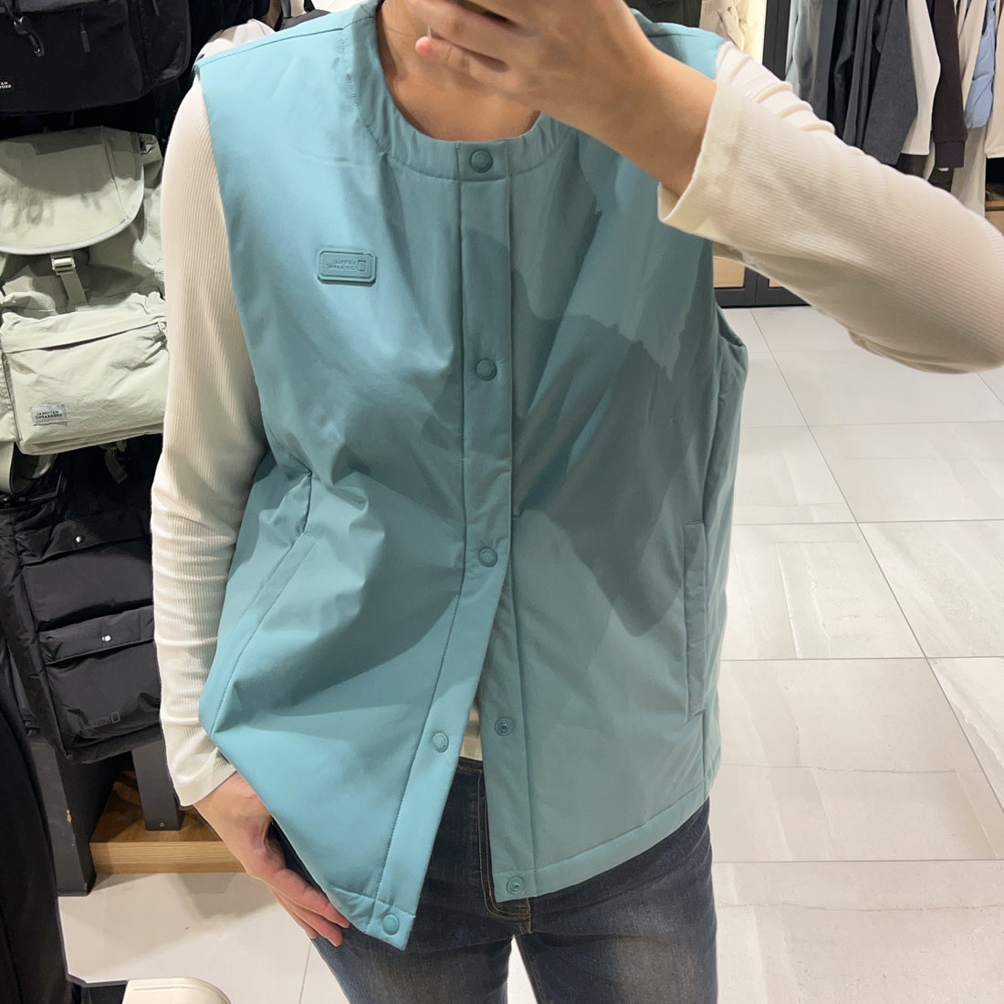 韓國 National Geographic Leah Ultra-Lightweight Padded Vest【NG253】