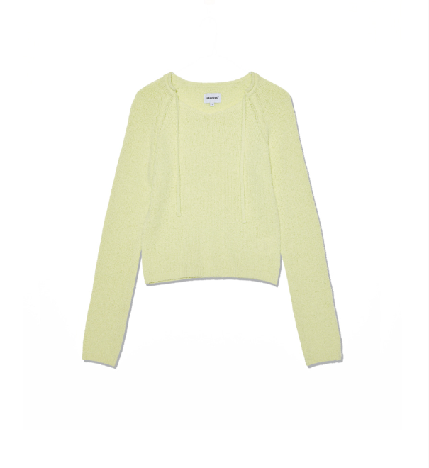 韓國 Markm Women's String Crop Knit【MA157】