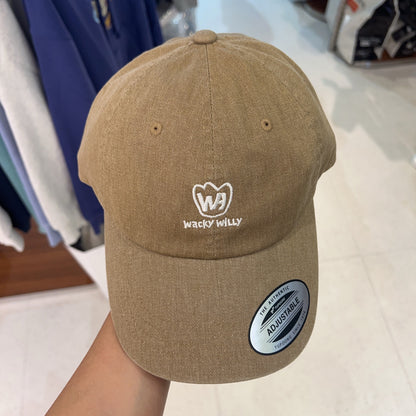 韓國 Wacky Willy Pigment Washed Ball Cap【WW040】