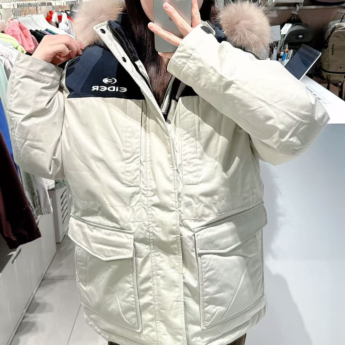 【現貨】韓國 Eider Karas Unisex Safari Goose Down Jacket (鵝絨)【ER038】