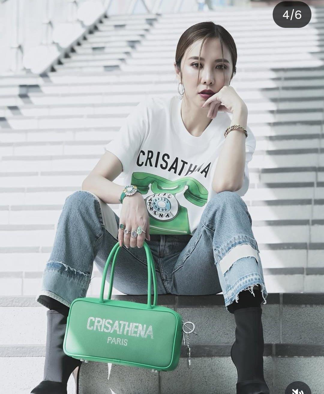 CrisathenaTelephone T Shirt 【YS135】
