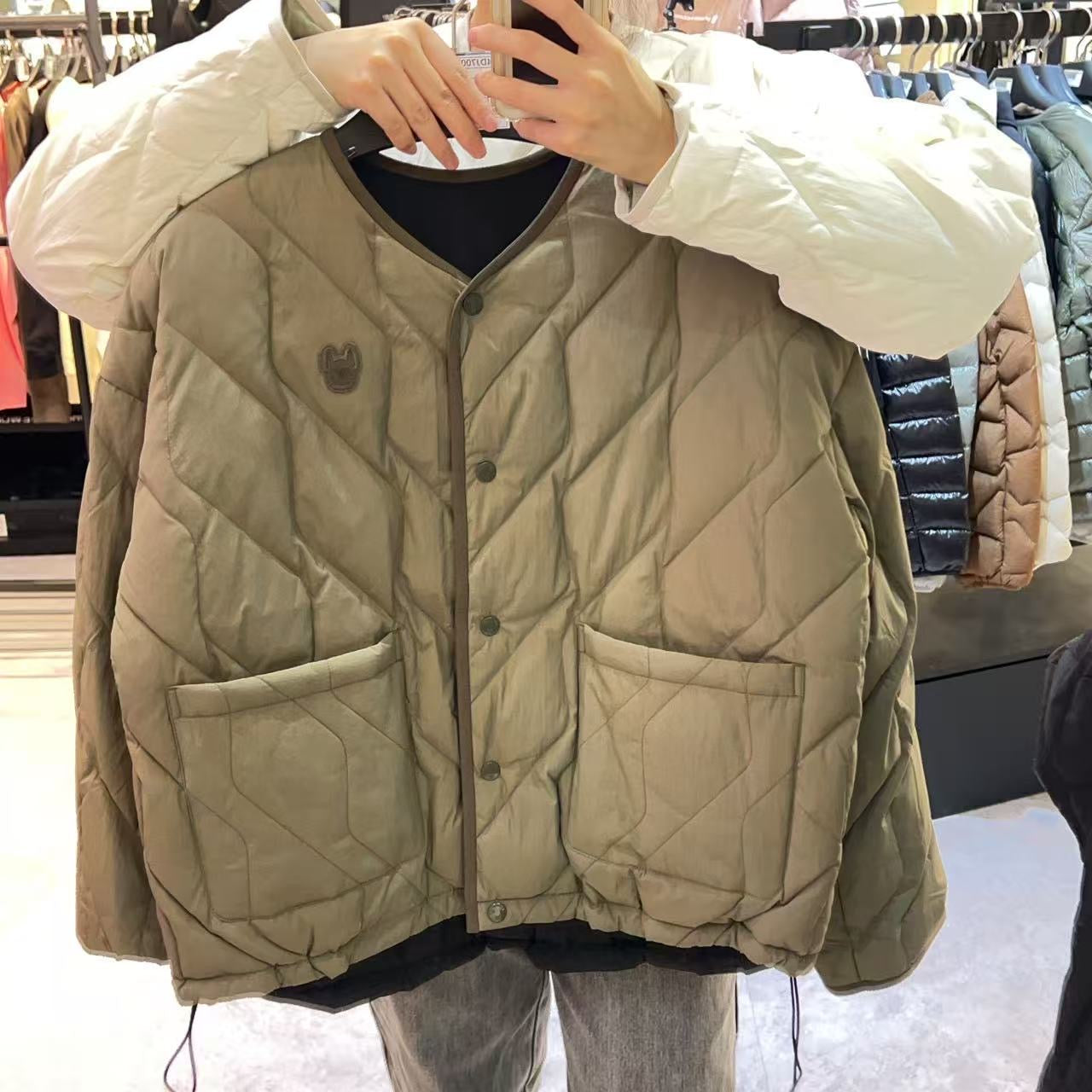 韓國 LifeWork Women's Airy Reversible Down Jumper (鴨絨)【LW037】