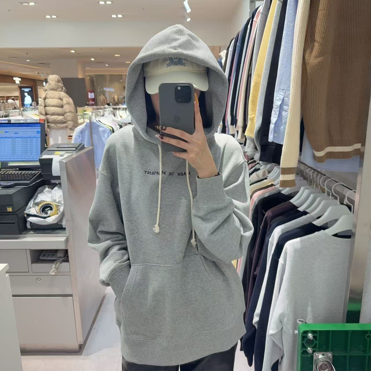 韓國 Markm BACK BOARDER GRAPHIC HOODIE【MA068】