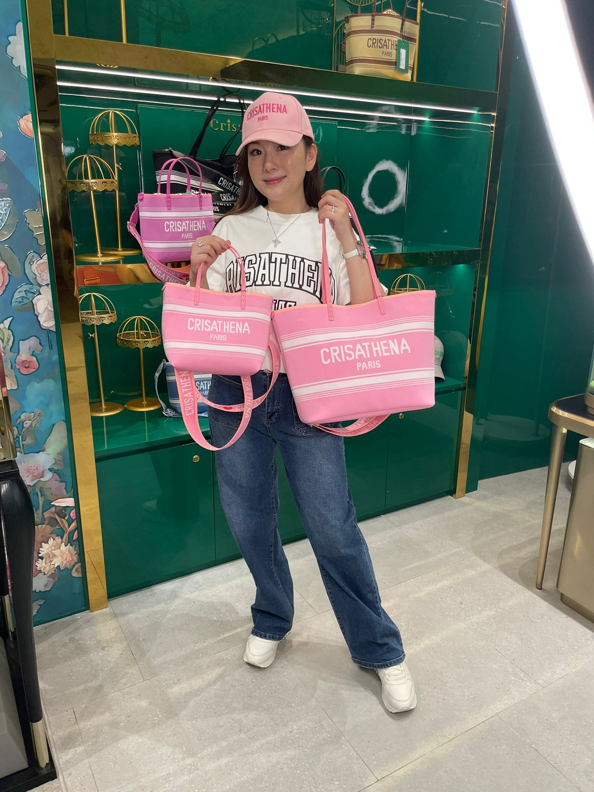 Crisathena Légèreté Large Tote Bag【SM164】