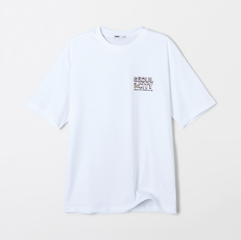 韓國 SPAO Seoul Tour Short Sleeve T-shirt【SP190】