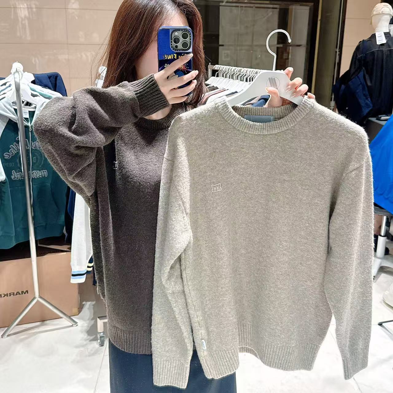 韓國 Markm Basic crew neck knitwear【MA335】