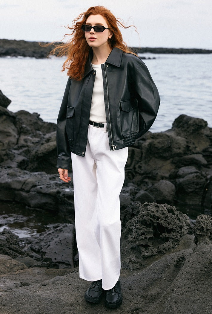 韓國 SPAO Wide Cotton Pants【SP373】