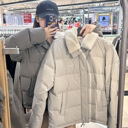 韓國 Snowpeak 男女同款 Collar Buckle Neck Heavy Down Jacket (鴨絨)【SN060】