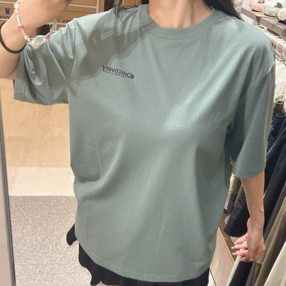韓國 Discovery Freshvent Washing Box Logo Short-Sleeve T-Shirt【DY037】