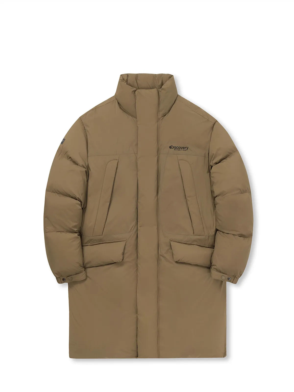 韓國 Discovery Men's High Neck Safari Down Long Padding【DY241】