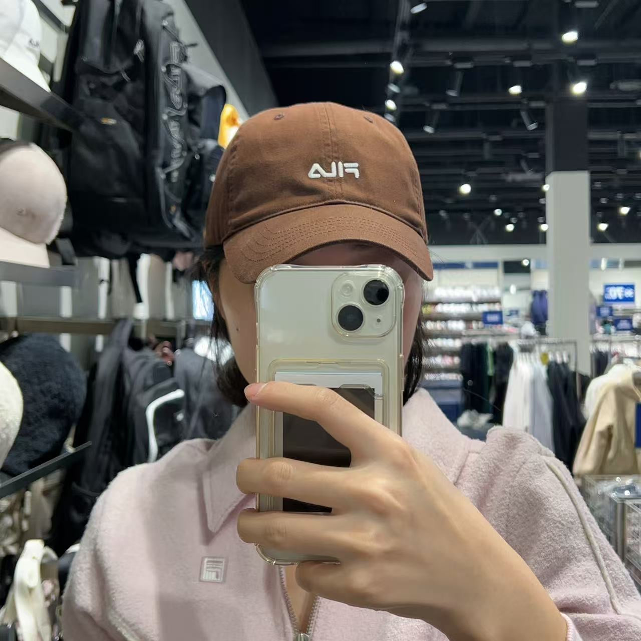 韓國 FILA Linear Logo Ball Cap【FA097】