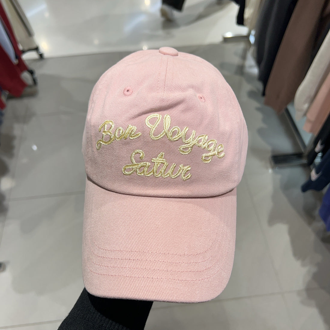 韓國 Satur Bon Voyage 5 Panel Ball Cap【SR157】