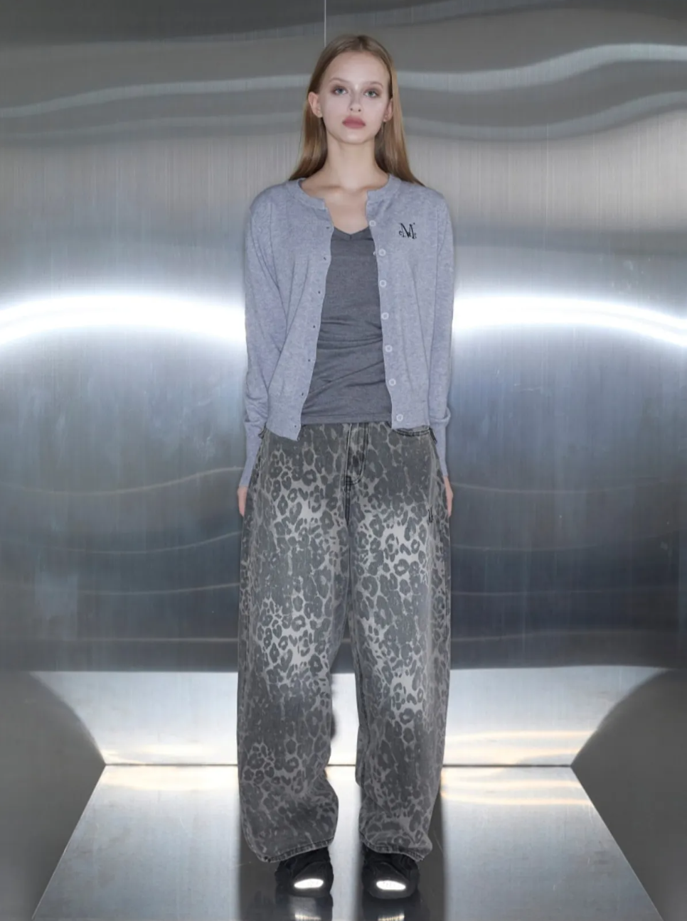 韓國 Mucent Marais 7 Button Crop Henry Neck Cardigan【MU183】