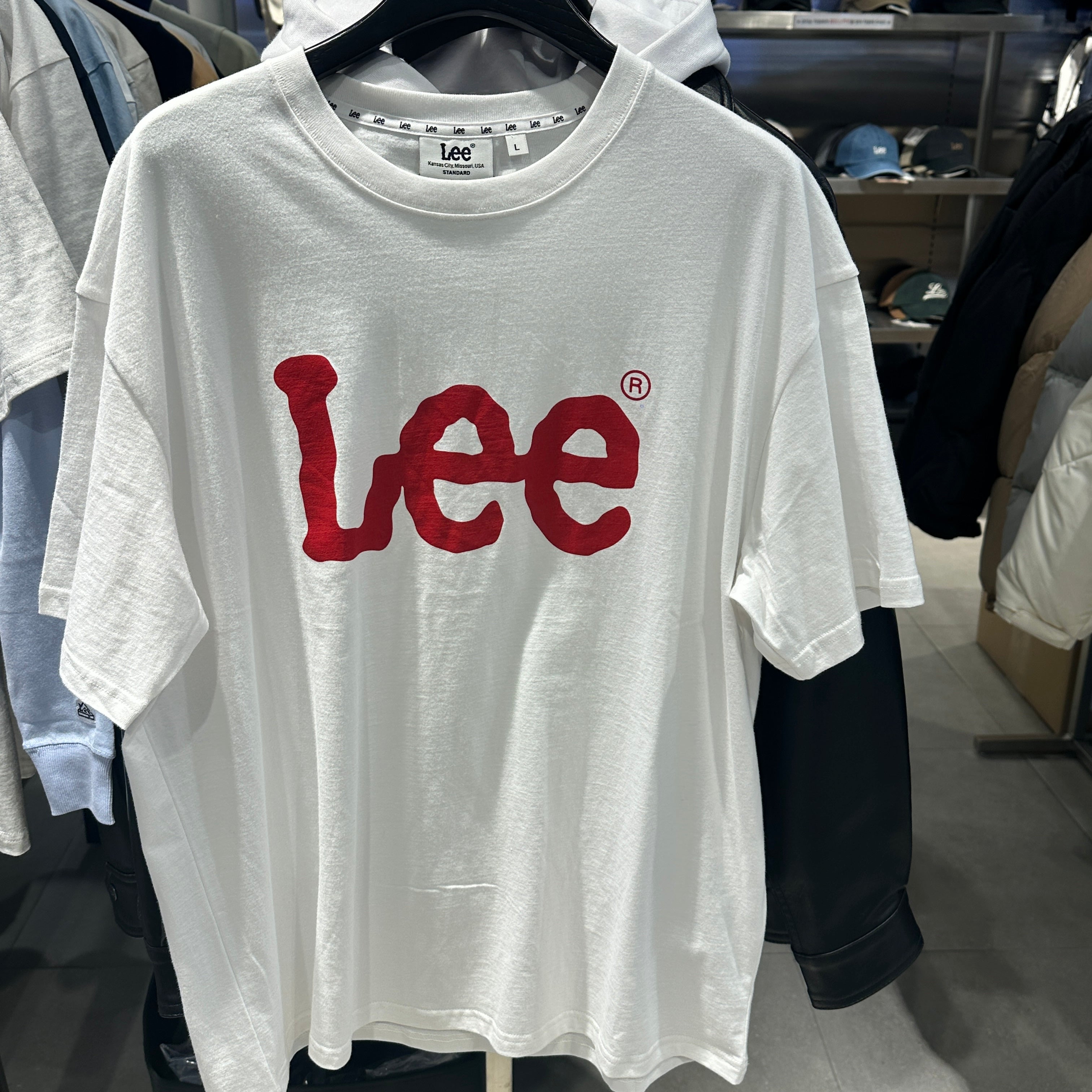 韓國 Lee Big Twitch Logo T-Shirt【LE022】