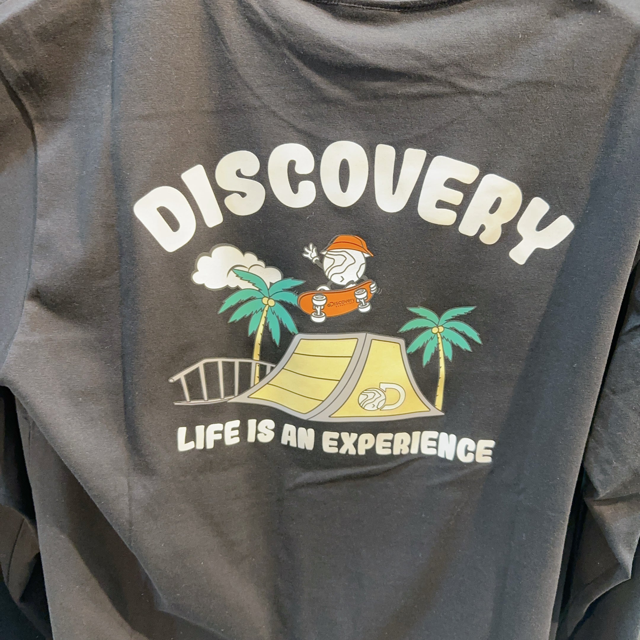 韓國 Discovery Dickerman Back Print Long Sleeve T-shirt【DY151】