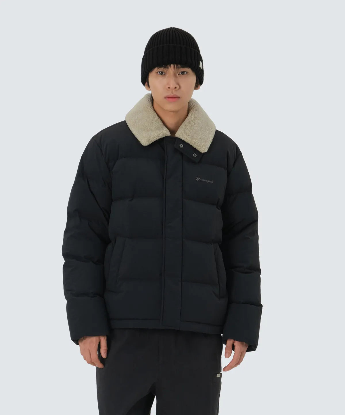 韓國 Snowpeak 男女同款 Collar Buckle Neck Heavy Down Jacket (鴨絨)【SN060】
