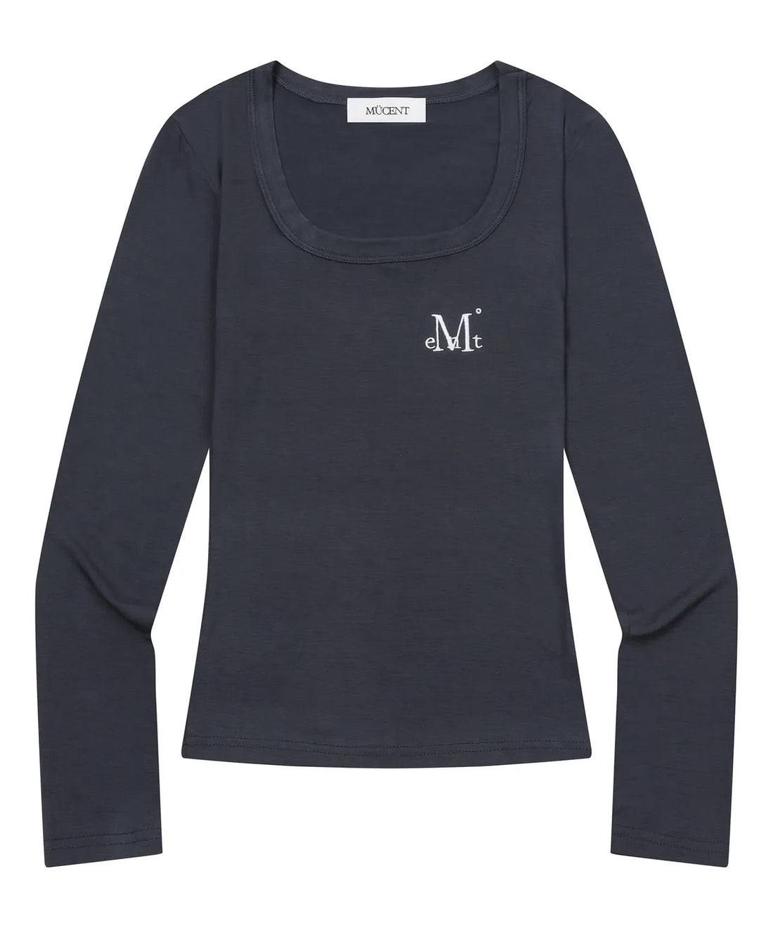 韓國 Mucent Dacian Slim Fit U-Neck T【MU214】