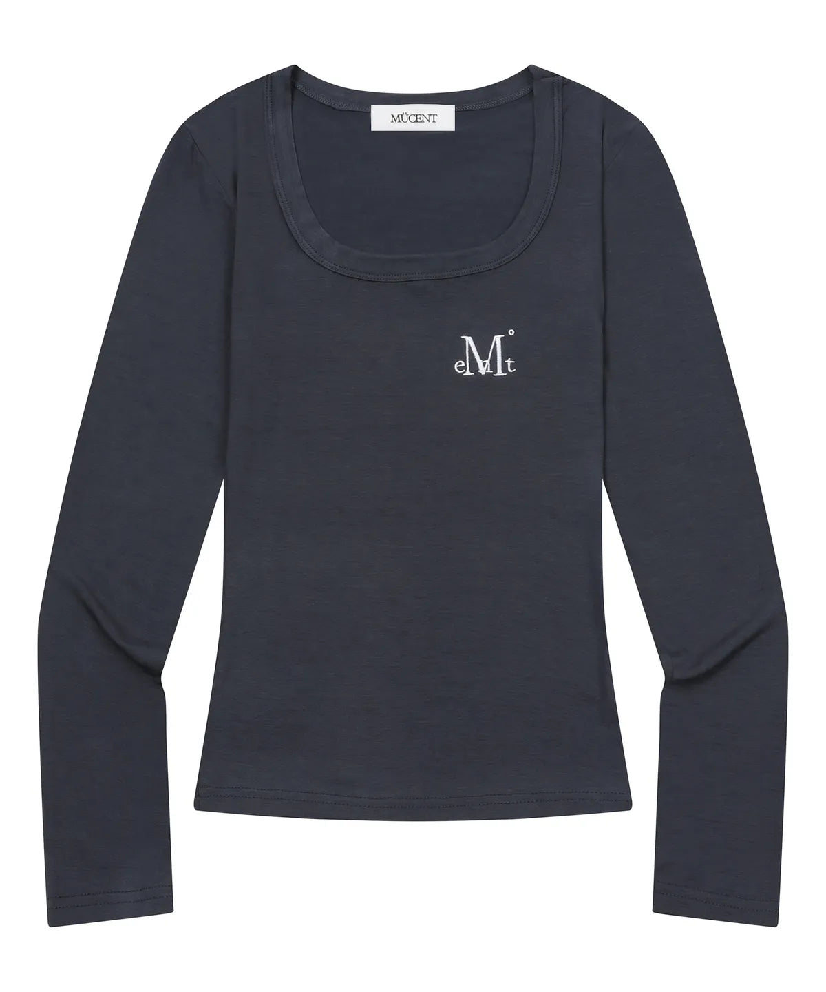 韓國 Mucent Dacian Slim Fit U-Neck T【MU214】