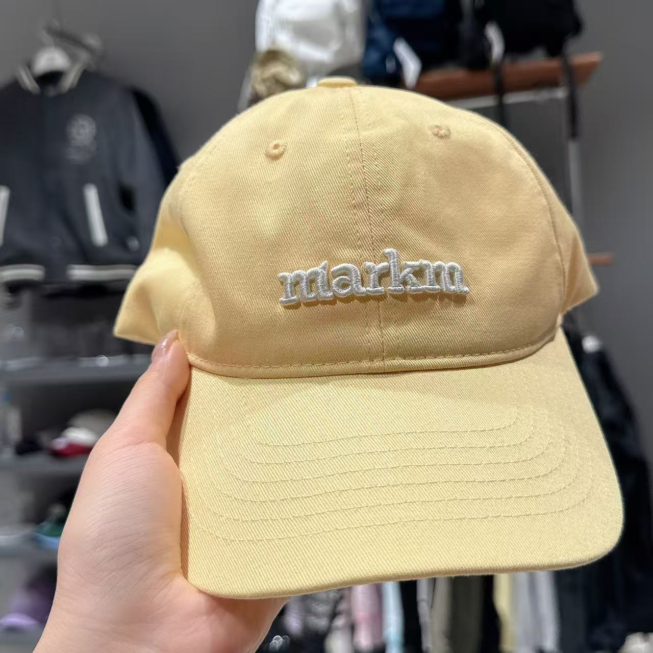 韓國 Markm BASIC LOGO BALL CAP【MA131】