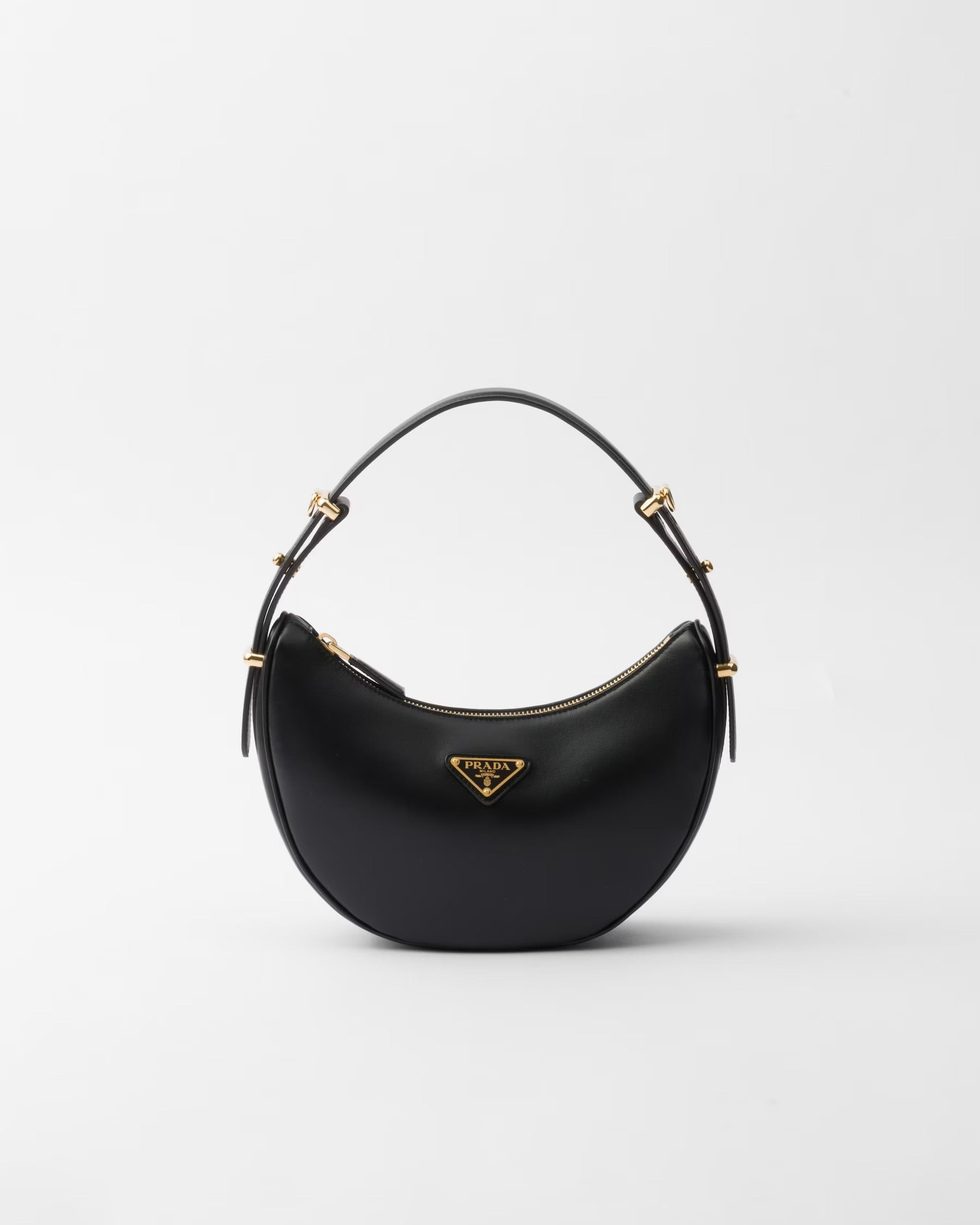 Prada Arqué small leather shoulder bag