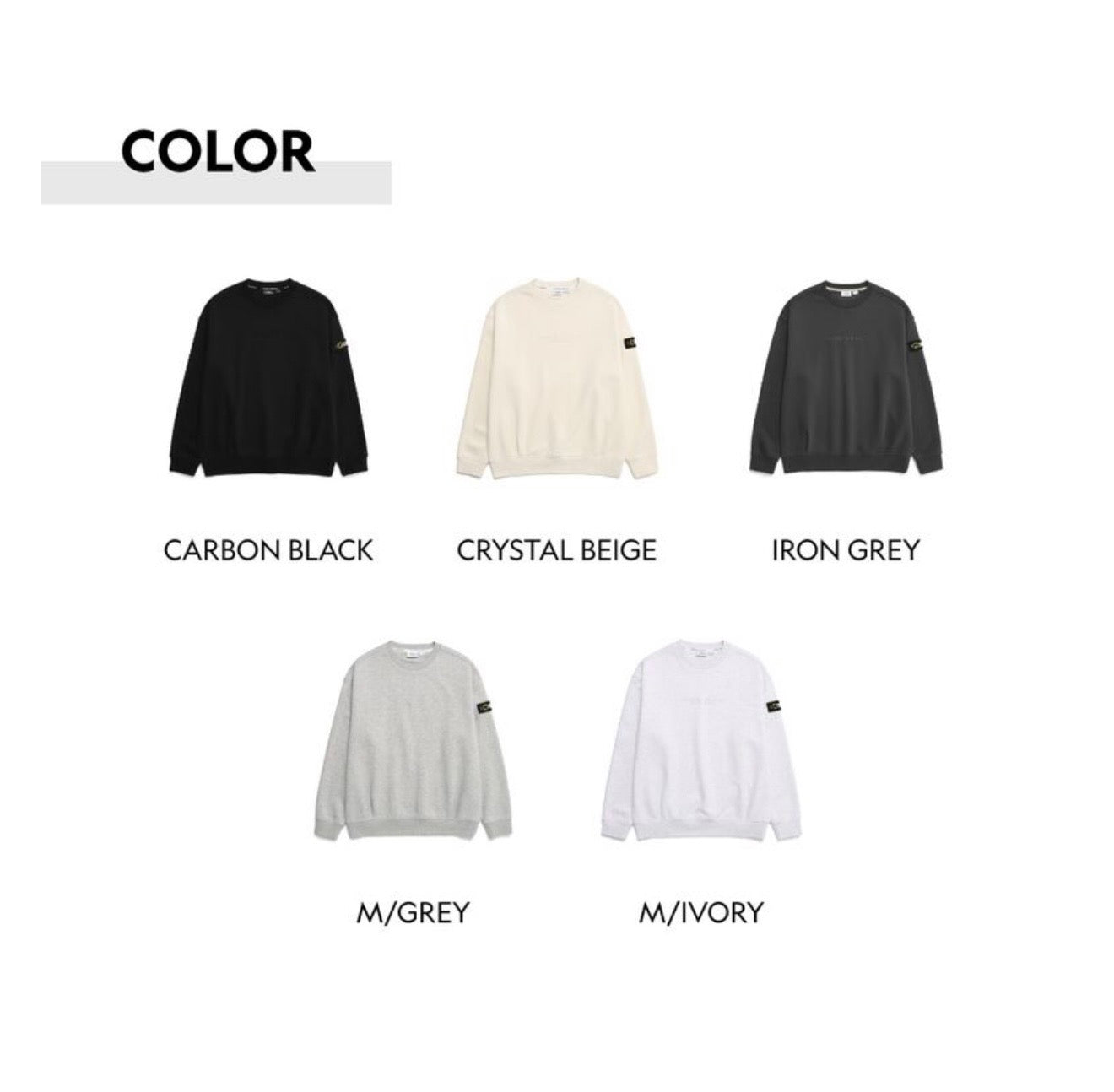 韓國 National Geographic Unisex Lutra Semi-Overfit Long Sleeves【NG140】