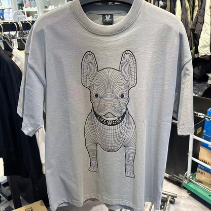 韓國 LifeWork Big Radog Short Sleeved T-shirt【LW042】