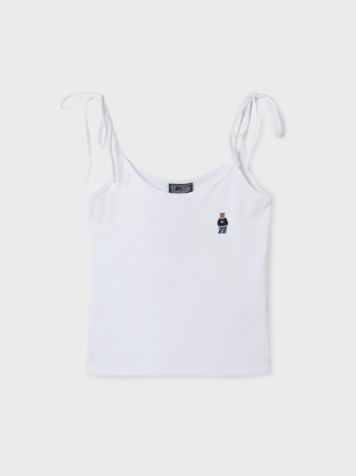 韓國 Who.A.U Steve Ribbon Sleeveless【WA169】