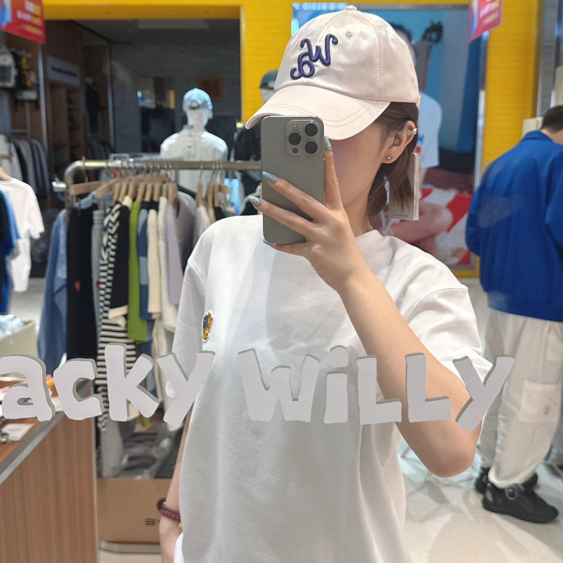 韓國 Wacky Willy Leo Satin Ball Cap【WW240】