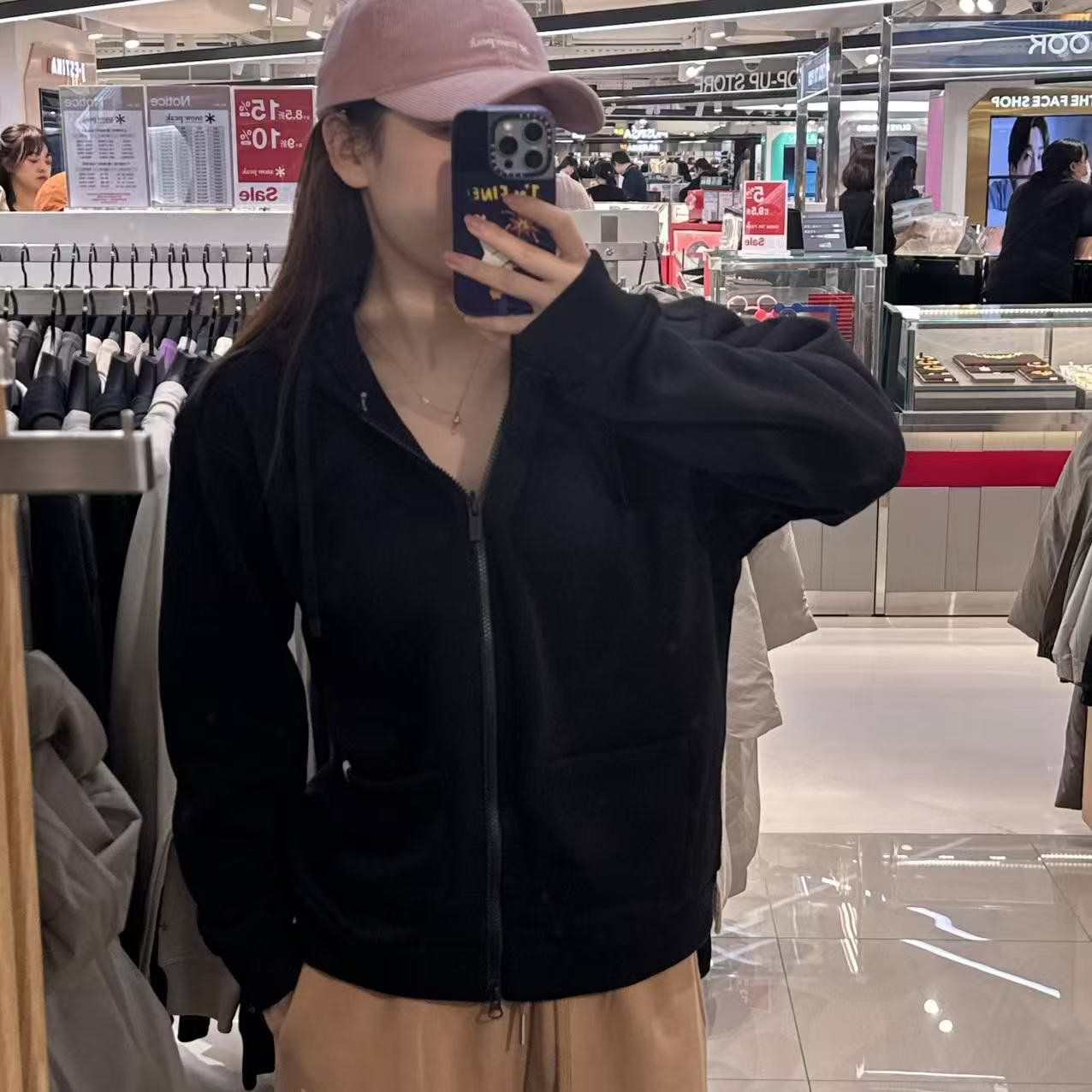 韓國 Snowpeak Women's Knit Hooded Zip-Up【SN064】