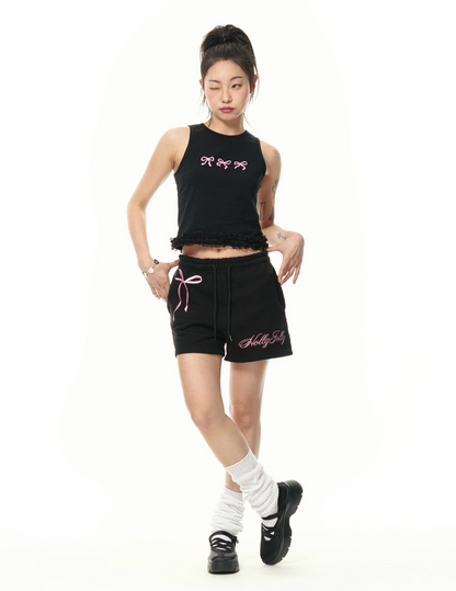 韓國 Video Jockey Ribbon Ribbon Shorts【VJ085】