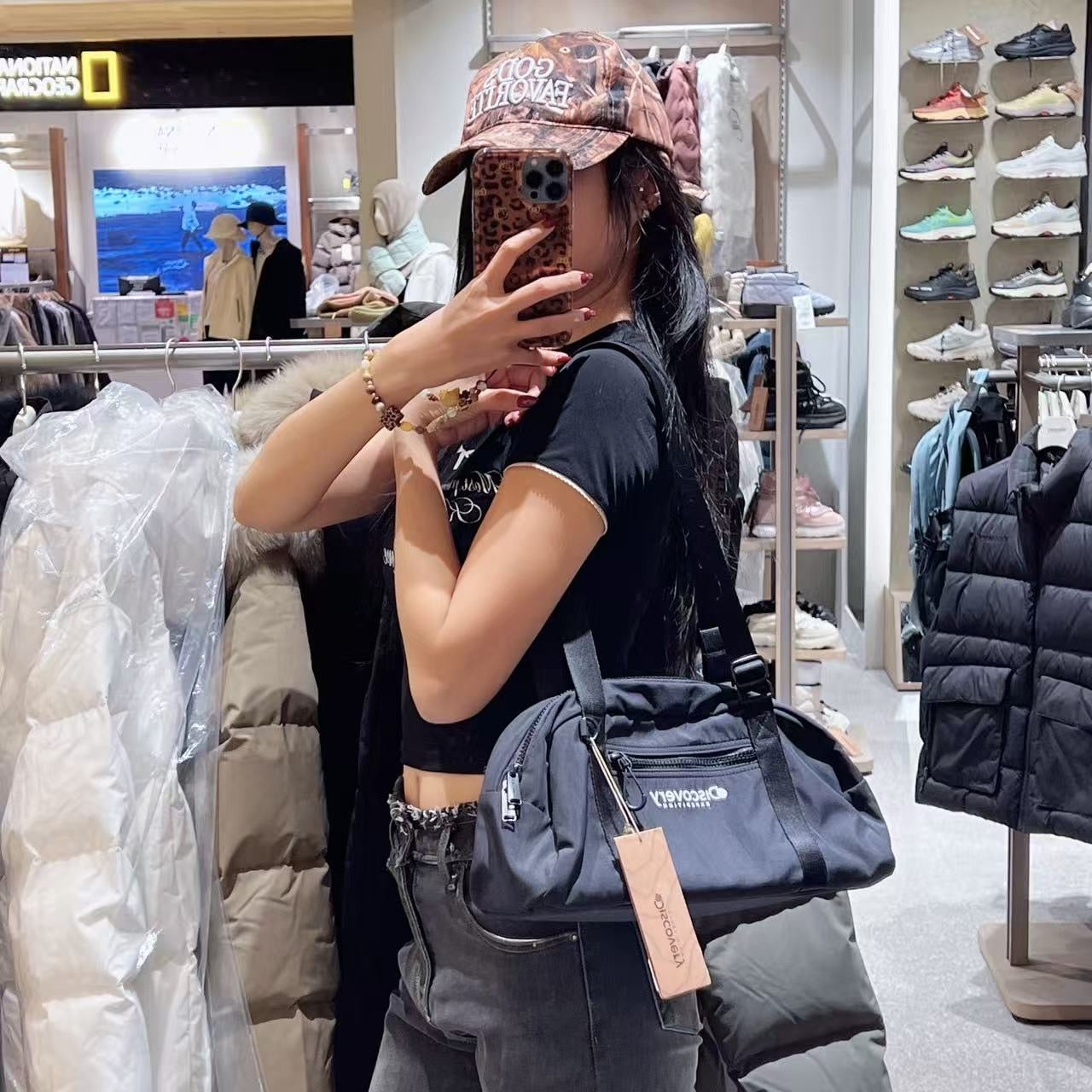 韓國 Discovery Athleisure Bowling Bag【DY111】