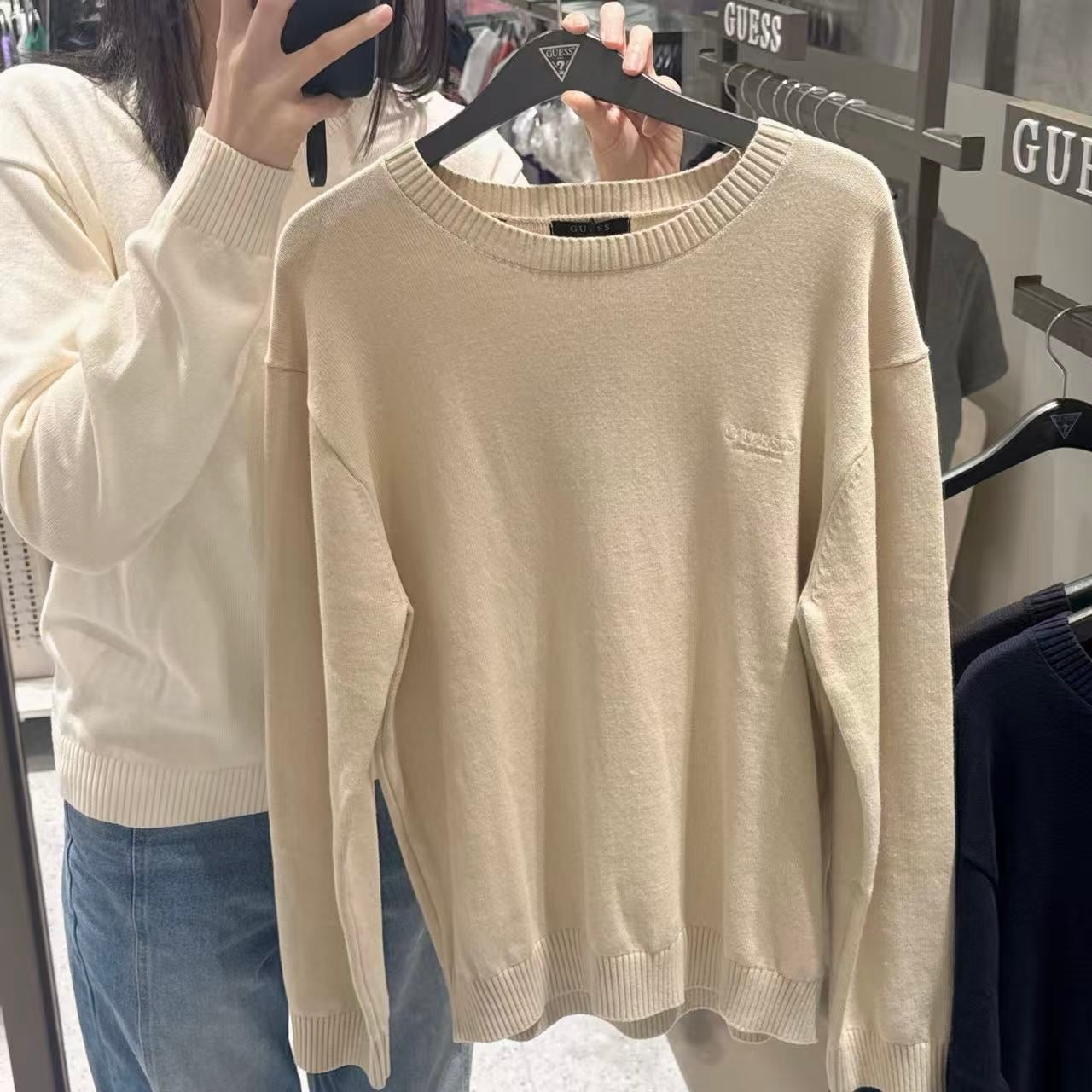 韓國 Guess Long Sleeve Sweater【GU025】