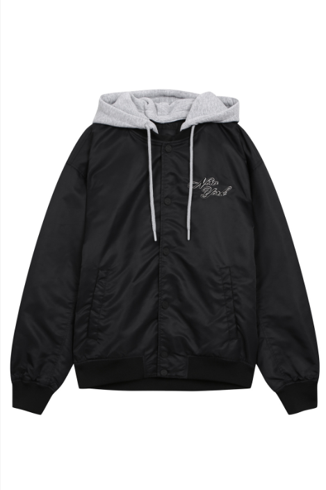 韓國 NBA NYK Padded Hooded Flight Jacket【NA031】