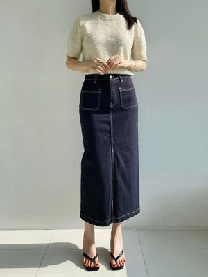 韓國 HowLuk 牛仔裙  (春季款)【H3013】