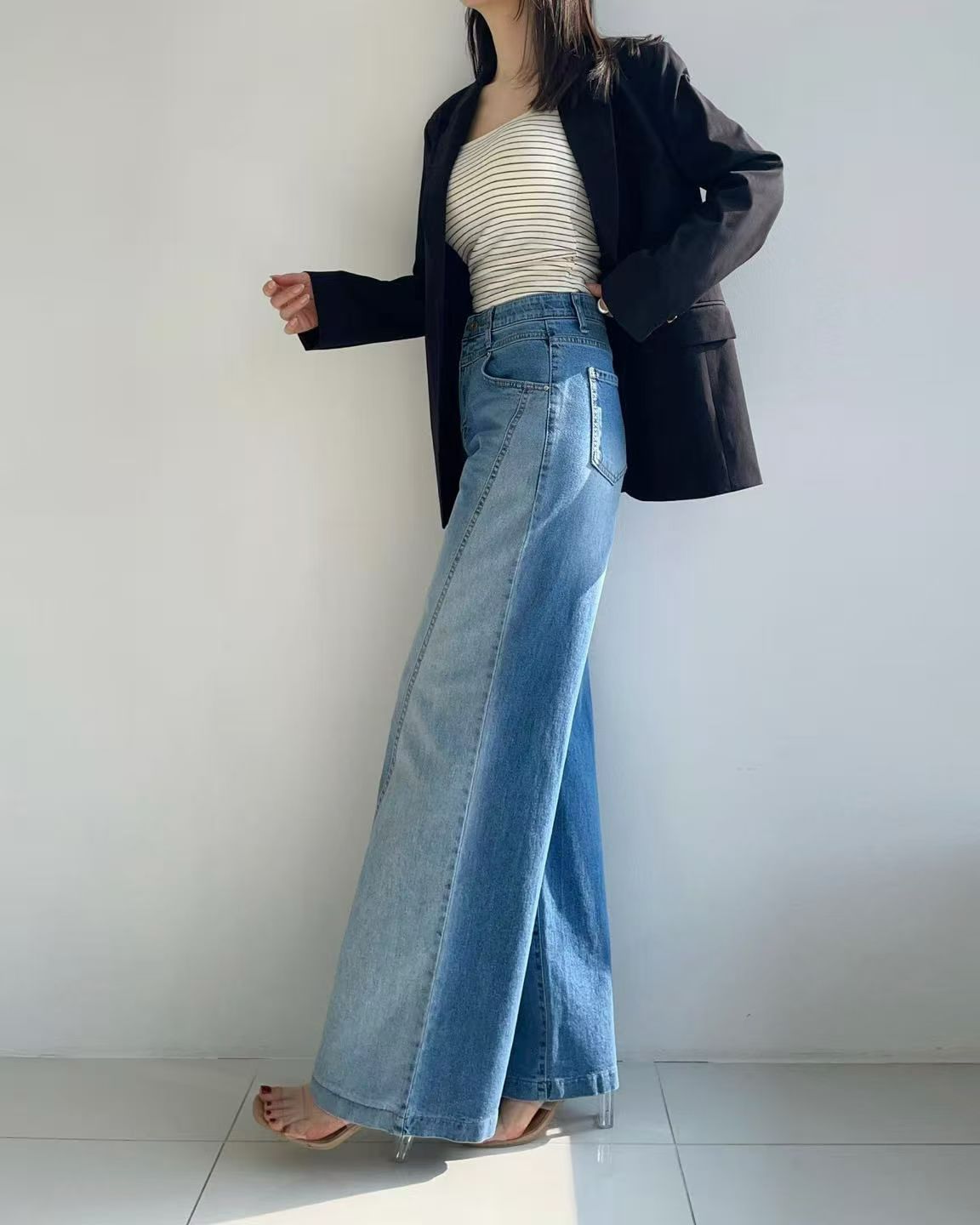 韓國 HowLuk 牛仔褲 (春季款)【H6004】