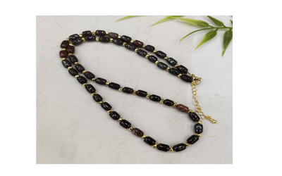 煥彩血舒桶珠項鍊【SE854】