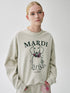 韓國 Mardi Mercredi SWEATSHIRT SWING THE TAIL DDANJI FLOWER NECKLACE【MM003】 - STT Mall HK 靚太網購