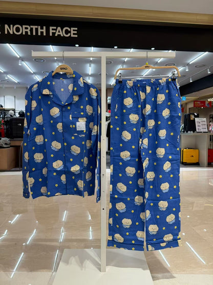 韓國 SPAO Messy long-sleeved Pajamas【SP227】