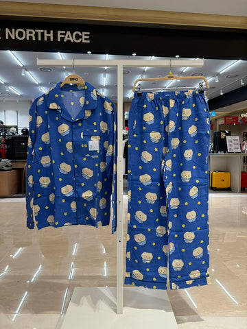 韓國 SPAO Messy long-sleeved Pajamas【SP227】